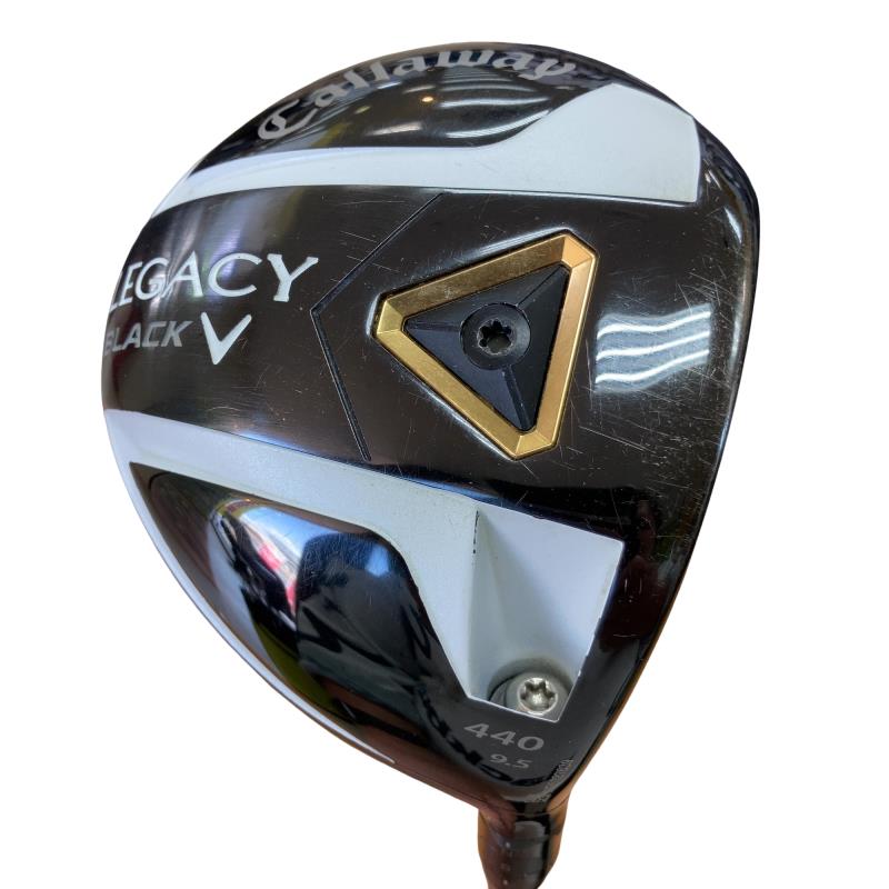 【中古】 キャロウェイ LEGACY BLACK(2013) 440 9.5° １番ウッド DR 完全無欠特注立て坑 (フレックスS) メンズ 成人男性用 右利き 右用 C序列付ける ゴルフ野球クラブ