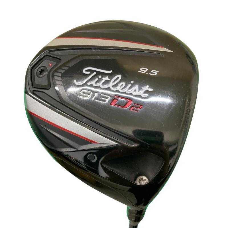 【中古】 タイトリスト 913 D2  9.5° １番ウッド DR リシャフト (フレックス余分の物) メンズ 成人男性用 右利き 右用 C位置づける ゴルフ野球クラブ