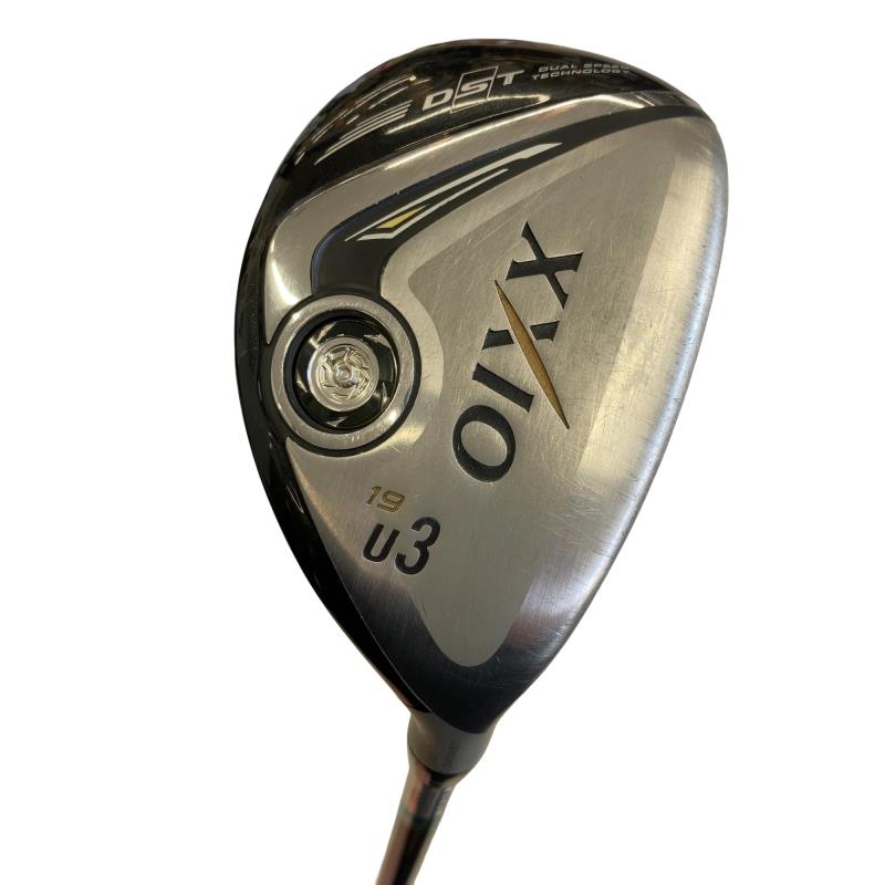 【中古】 ダンロップ XXIO(2016) U3(ブラック) ユーティリティ UT Miyazaki Melas(ユーティリティ) (フレックスS) メンズ 男性用 右利き 右用 Cランク ゴルフクラブ