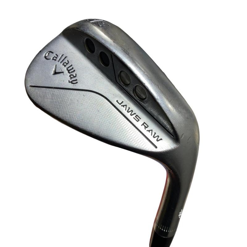 【中古】 キャロウェイ JAWS RAW Crメッキ 52°/12°W ウェッジ WG NS PRO MODUS3 TOUR115 (フレックスS) メンズ 成人男性用 右利き 右用 C価値づける ゴルフ野球クラブ