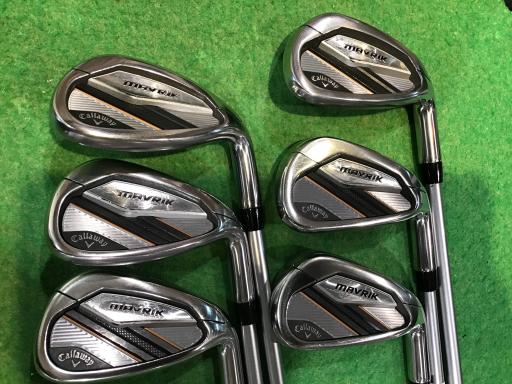 【中古】 キャロウェイ MAVRIK 7S アイアンセット IR Diamana 50 for CW(IR) (フレックスR) メンズ 男性用 右利き 右用 Cランク ゴルフクラブ
