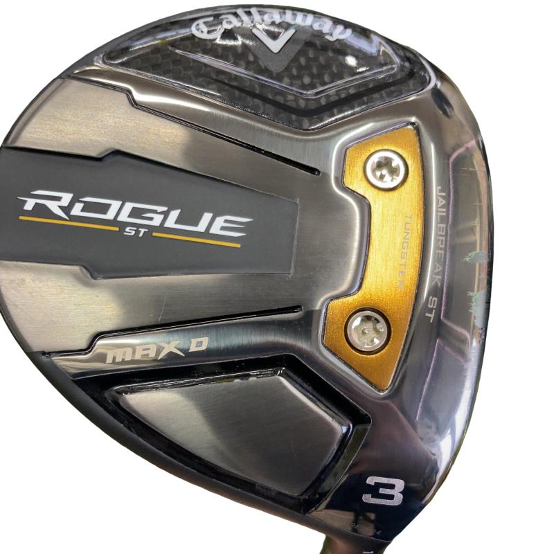 【中古】 キャロウェイ ROGUE ST MAX D 3W フェアウェイウッド FW VENTUS 5 for CW(ROGUE ST FW) (フレックスSR) メンズ 成人男性用 右利き 右用 B位置づける ゴルフ野球クラブ