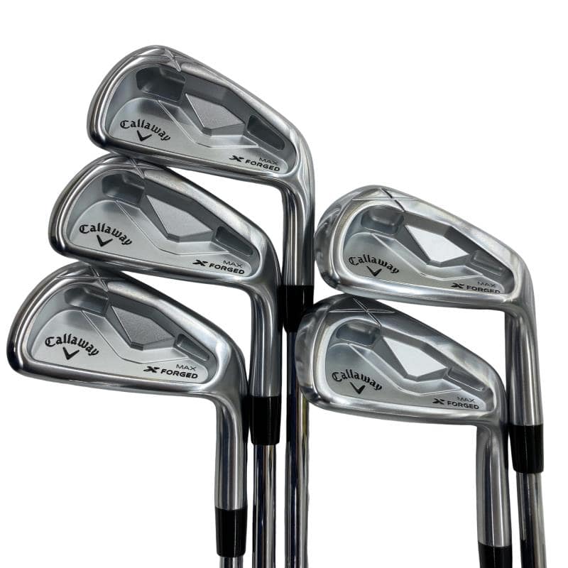 【中古】 キャロウェイ X FORGED MAX(2025) 5S アイアンセット IR NS PRO MODUS3 TOUR105 (フレックスS) メンズ 男性用 右利き 右用 Bランク ゴルフクラブ|ゴルフパートナー 中古クラブ店