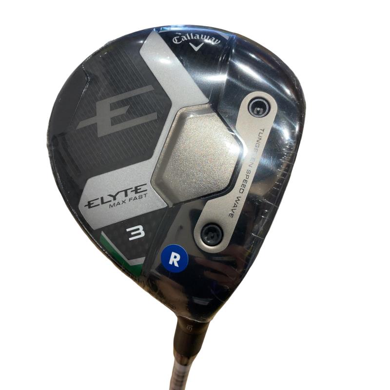 【中古】 キャロウェイ ELYTE MAX FAST 3W フェアウェイウッド FW LIN-Q GREEN 40 for CW(ELYTE FW) (フレックスR) メンズ 成人男性用 右利き 右用 A位置づける ゴルフ野球クラブ