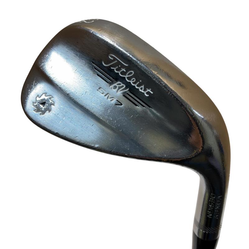 【中古】 タイトリスト VOKEY SPIN MILLED SM7 ツアークロム 52°/12°F ウェッジ WG NS PRO 950GH (フレックスS) メンズ 男性用 右利き 右用 Cランク ゴルフクラブ