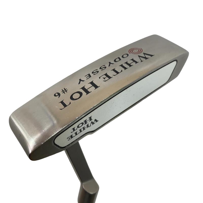 【中古】 オデッセイ WHITE HOT #6 34インチ パター PT スチール (フレックスその他) メンズ 男性用 右利き 右用 Cランク ゴルフクラブ