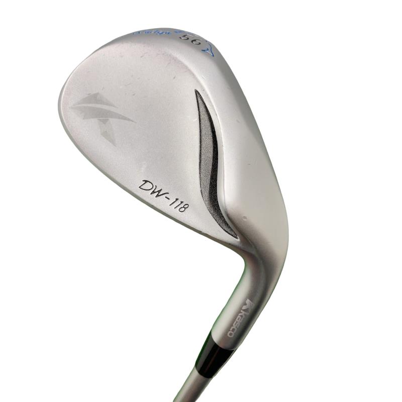 【中古】 キャスコ Dolphin Wedge DW-118 しろがね色 56° レディース ウェッジ WG Dolphin DP-151 (フレックスL) レディース お上さん用 右利き 右用 C位置づける ゴルフ野球クラブ