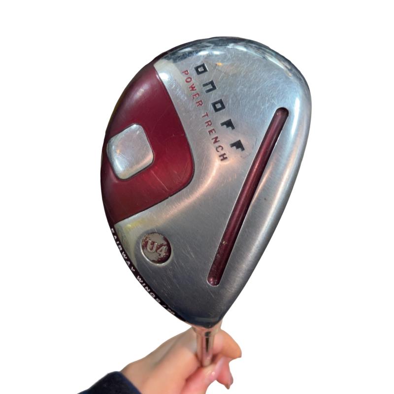【中古】 ダイワ(グローブライド) ONOFF FAIRWAY WINGS(2016) AKA U4 ユーティリティ UT SMOOTH KICK MP-516U (フレックスR) メンズ 男性用 右利き 右用 Dランク ゴルフクラブ