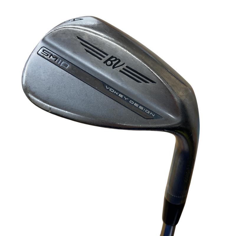 【中古】 タイトリスト VOKEY SPIN MILLED SM10 ニッケル 54°/12°D ウェッジ WG 純正特注シャフト (フレックスS) メンズ 男性用 右利き 右用 Cランク ゴルフクラブ