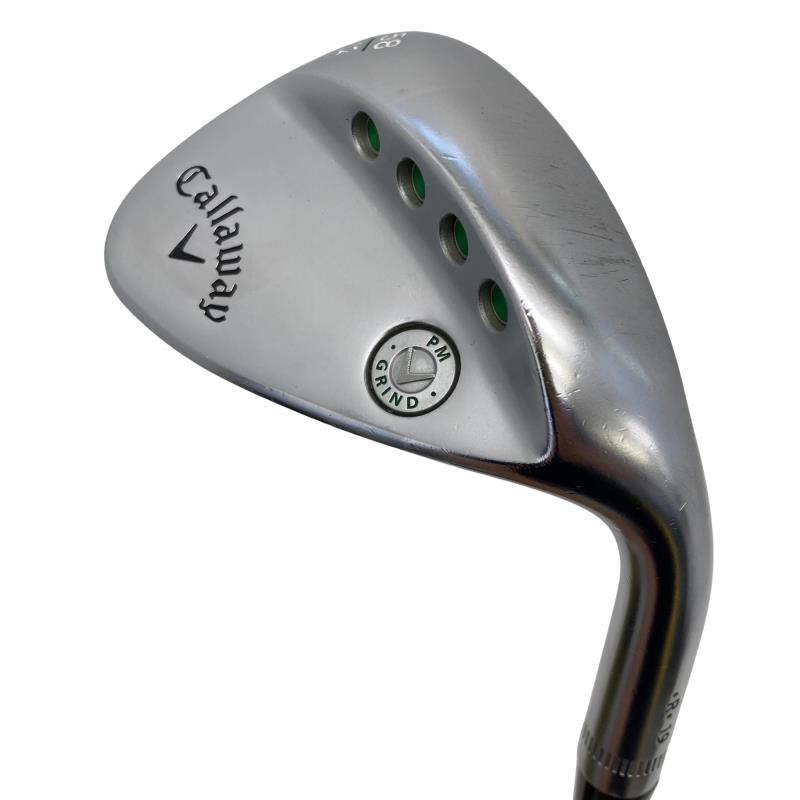 【中古】 キャロウェイ PM GRIND クロムメッキ 58°/12° ウェッジ WG リシャフト (フレックスその他) メンズ 男性用 右利き 右用 Cランク ゴルフクラブ