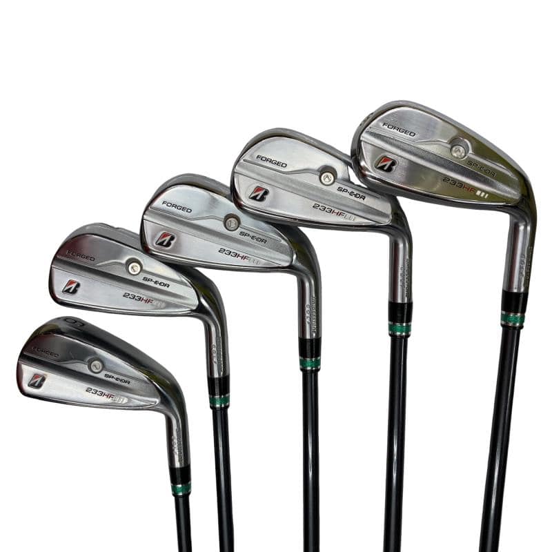 【中古】 ブリヂストン BRIDGESTONE 233HF 5S アイアンセット IR リシャフト (フレックスその他) メンズ 男性用 右利き 右用 Cランク ゴルフクラブ