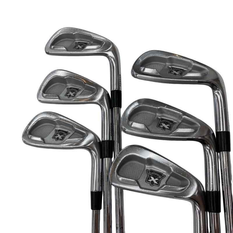 【中古】 キャロウェイ X FORGED(2009) 6S アイアン仕掛ける IR Dynamic Gold (フレックスS) メンズ 成人男性用 右利き 右用 D価値づける ゴルフ野球クラブ