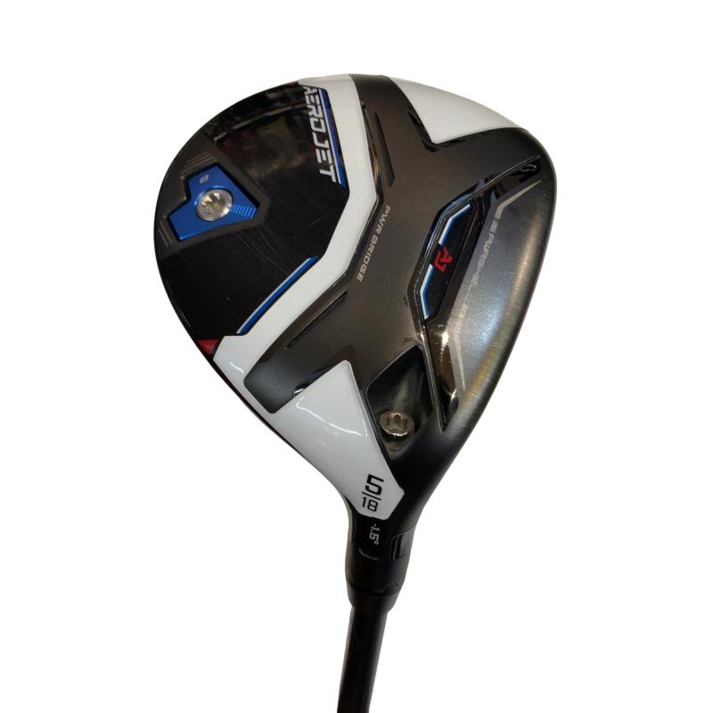 【中古】 コブラ cobra AEROJET 5W フェアウェイウッド FW Tour AD for Cobra(AEROJET FW) (フレックスS) メンズ 男性用 右利き 右用 Cランク ゴルフクラブ