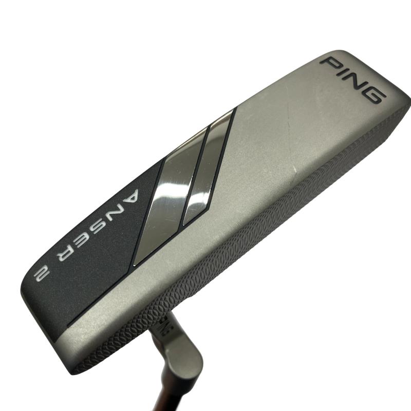 【中古】 ピン PING ANSER 2(2024) 34in パター PT 一風変わった炭素 (フレックス余分の物) メンズ 成人男性用 右利き 右用 B序列付ける ゴルフ野球クラブ