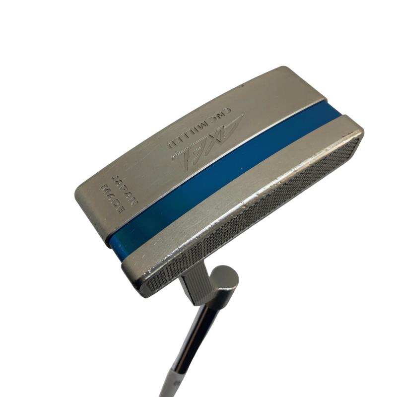 【中古】 つるや AXEL CNC MILLED BLADE(2015) 34in パター PT スチール写真 (フレックス余分の物) メンズ 成人男性用 右利き 右用 C位置づける ゴルフ野球クラブ