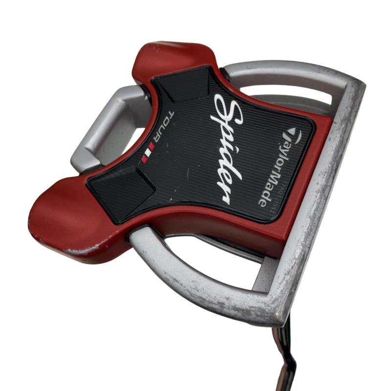 【中古】 テーラーメイド Spider Tour PLATINUM(2018) 34インチ パター PT スチール (フレックスその他) メンズ 男性用 右利き 右用 Dランク ゴルフクラブ|ゴルフパートナー 中古クラブ店