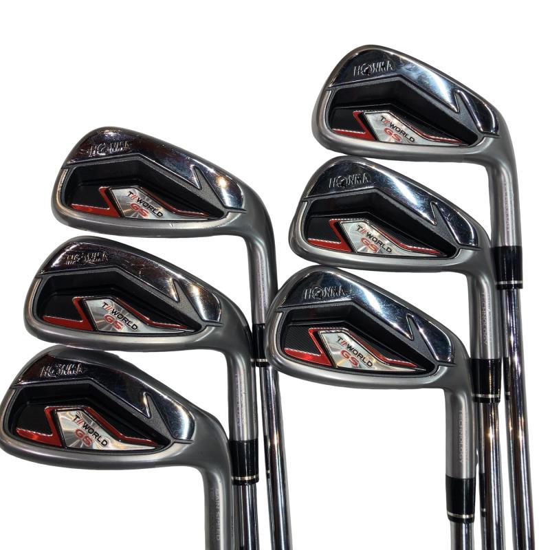 【中古】 本間ゴルフ TOUR WORLD GS 7S アイアンセット IR NS PRO 950GH neo (フレックスS) メンズ 男性用 右利き 右用 Cランク ゴルフクラブ
