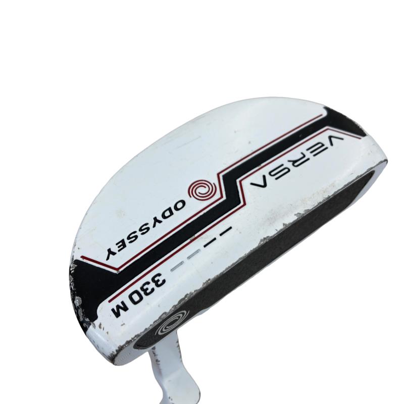【中古】 オデッセイ VERSA 330M 白いこと 33in パター PT スチール写真 (フレックス余分の物) メンズ 成人男性用 右利き 右用 C序列付ける ゴルフ野球クラブ