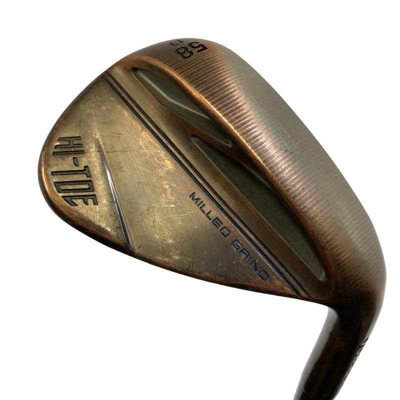 【中古】 テーラーメイド Taylor Made MILLED GRIND HI-TOE(2022) 58°/13° ウェッジ WG Dynamic Gold (フレックスS) メンズ 男性用 右利き 右用 Cランク ゴルフクラブ