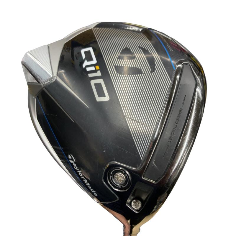 【中古】 テーラーメイド Qi10 10.5° ドライバー DR SPEEDER NX BLACK 60 (フレックスS) メンズ 男性用 右利き 右用 Cランク ゴルフクラブ
