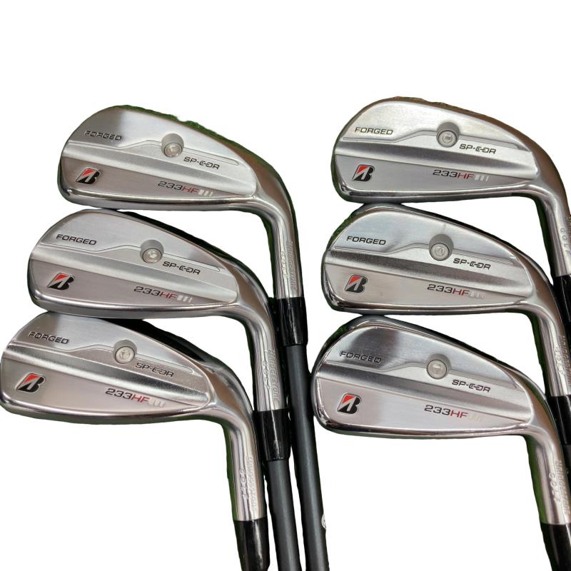 【中古】 ブリヂストン BRIDGESTONE 233HF 6S アイアンセット IR VANQUISH BS50i (フレックスS) メンズ 男性用 右利き 右用 Cランク ゴルフクラブ｜ゴルフパートナー 中古クラブ店