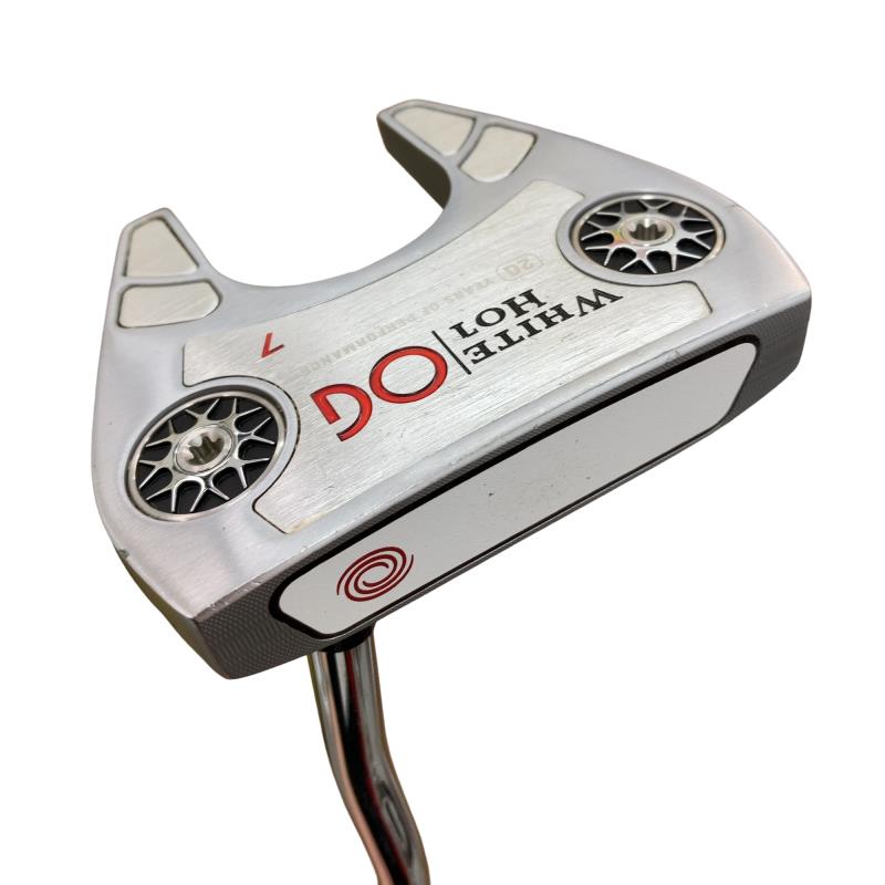 【中古】 オデッセイ WHITE HOT OG #7 34インチ パター PT スチール (フレックスその他) メンズ 男性用 右利き 右用 Cランク ゴルフクラブ