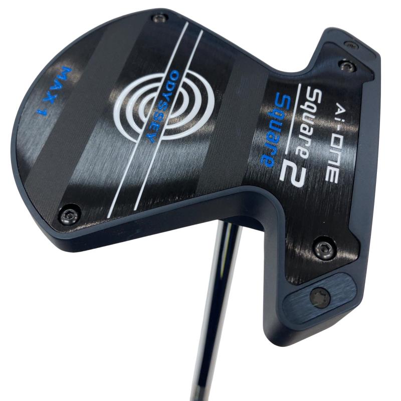 【中古】 オデッセイ Ai-ONE SQUARE 2 SQUARE MAX 1 34in パター PT STROKE LAB 90 スチール写真 (フレックス余分の物) メンズ 成人男性用 右利き 右用 B序列付ける ゴルフ野球クラブ