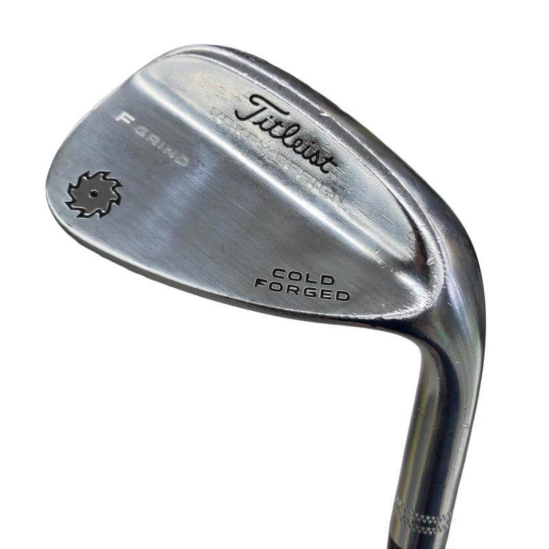【中古】 タイトリスト VOKEY COLD FORGED(2015) 52°/10°F ウェッジ WG Dynamic Gold (フレックスS) メンズ 成人男性用 右利き 右用 C位置づける ゴルフ野球クラブ
