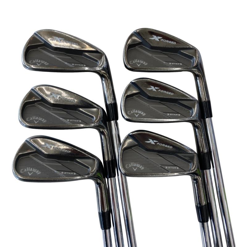 【中古】 キャロウェイ X FORGED STAR SMOKE 6S アイアン書き割り IR NS PRO 950GH neo (フレックスS) メンズ 成人男性用 右利き 右用 C位置づける ゴルフ野球クラブ