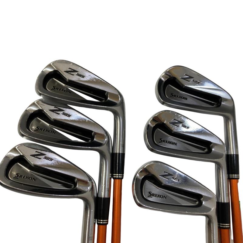 【中古】 ダンロップ SRIXON Z565  6S アイアン書き割り IR Miyazaki Kaula 8 for IRON (フレックスSR) メンズ 成人男性用 右利き 右用 C位置づける ゴルフ野球クラブ