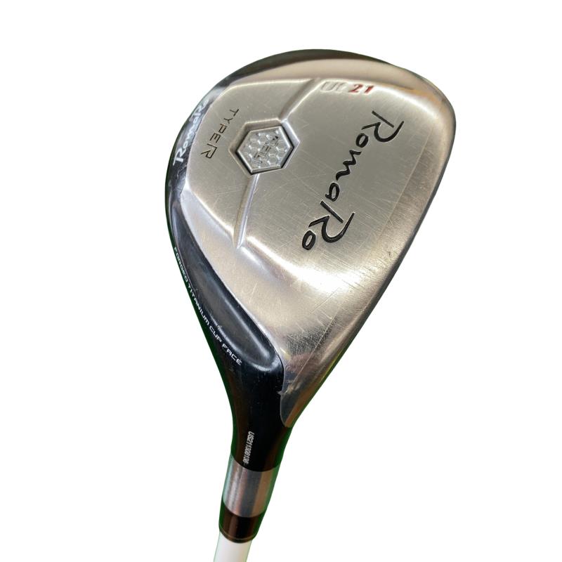【中古】 RomaRo RomaRo Ray TYPE R シルバー U21 ユーティリティ UT 純正特注シャフト (フレックスS) メンズ 男性用 右利き 右用 Cランク ゴルフクラブ