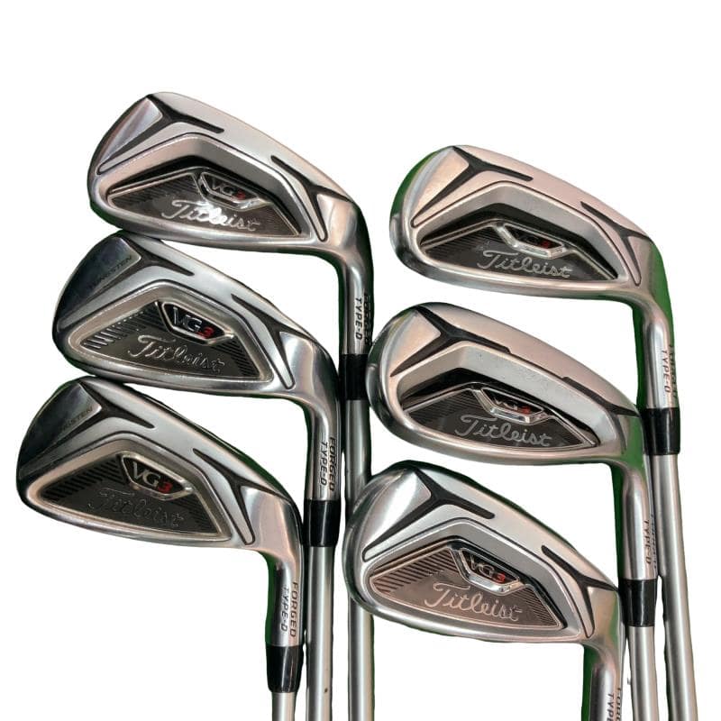 【中古】 タイトリスト Titleist VG3(2018) TYPE-D 7S アイアン仕掛ける IR Titleist VG I(2018) (フレックスS) メンズ 成人男性用 右利き 右用 C序列付ける ゴルフ野球クラブ