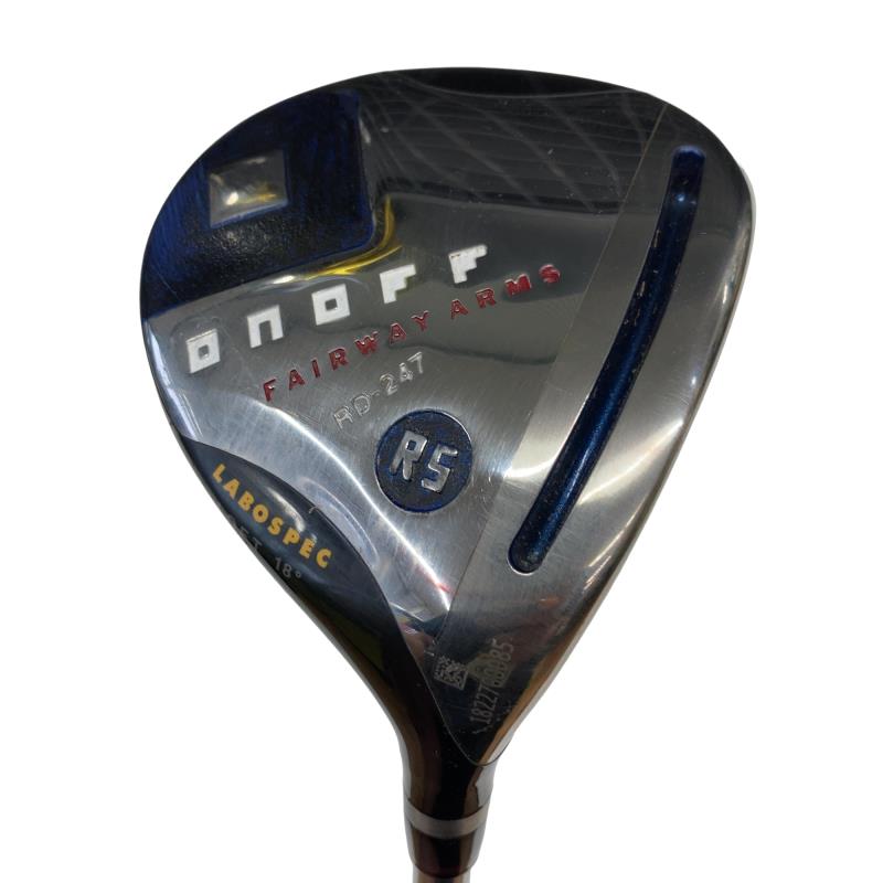 【中古】 ダイワ(グローブライド) ONOFF ARMS LABOSPEC RD-247 R5W フェアウェイウッド FW 純然たる特注矢がら (フレックスS) メンズ 成人男性用 右利き 右用 D位置づける ゴルフ野球クラブ