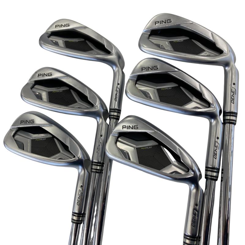 【中古】 ピン G430 6S アイアンセット IR PING AWT 2.0 LITE (フレックスSR) メンズ 男性用 右利き 右用 Cランク ゴルフクラブ 54,155円