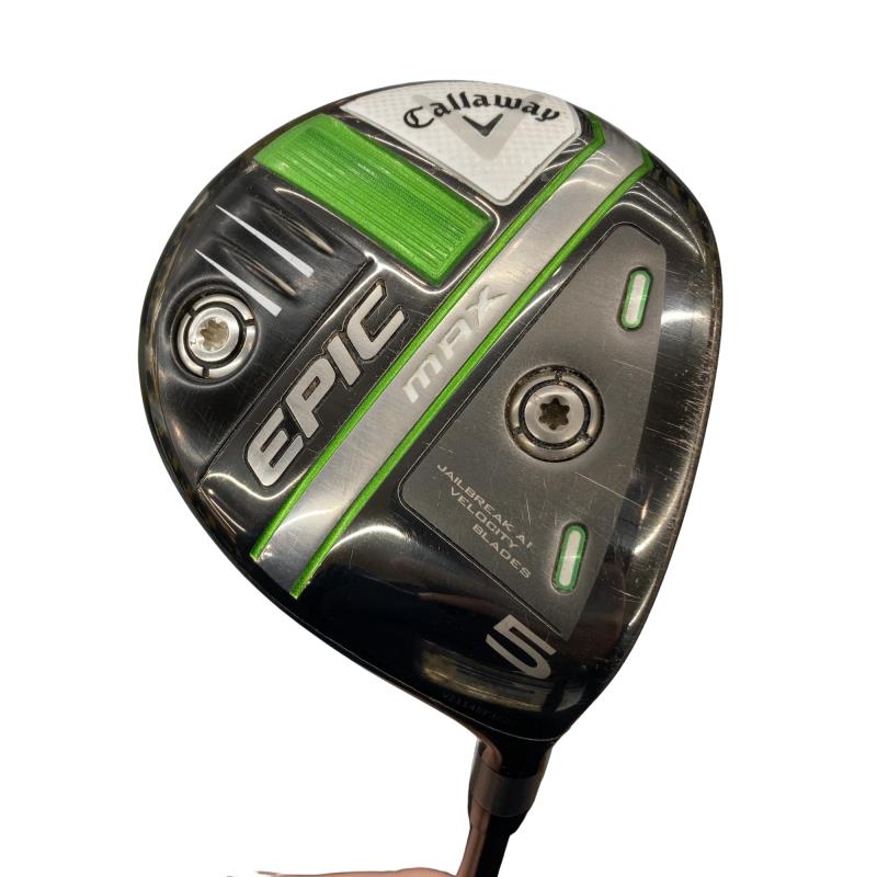【中古】 キャロウェイ EPIC MAX 5W フェアウェイウッド FW Diamana 40 for CW(2021 EPIC FW) (フレックスS) メンズ 男性用 右利き 右用 Cランク ゴルフクラブ