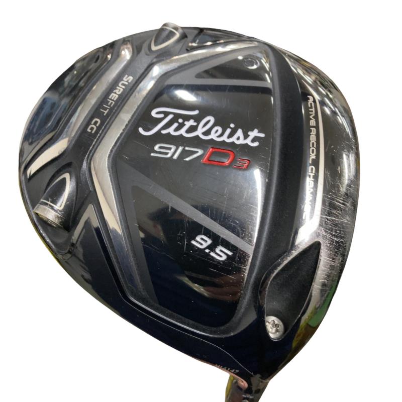 【中古】 タイトリスト 917 D3  9.5° １番ウッド DR Diamana BF70 (フレックスS) メンズ 成人男性用 右利き 右用 C序列付ける ゴルフ野球クラブ