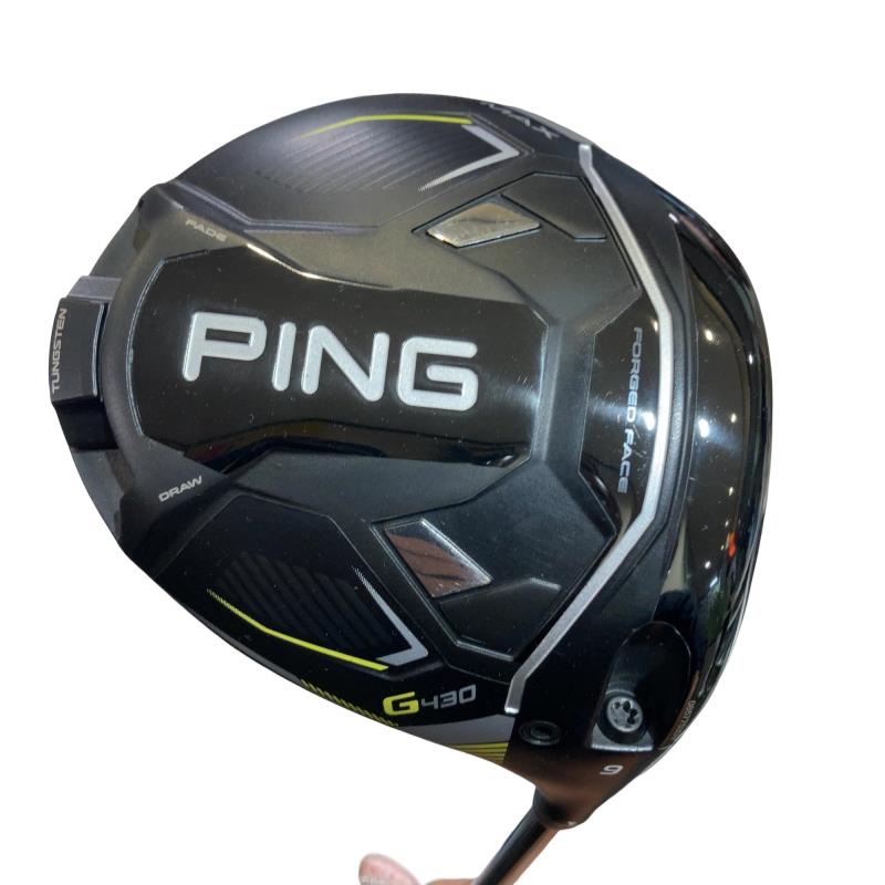 【中古】 ピン G430 MAX  9° １番ウッド DR ALTA J CB BLACK(DR) (フレックスS) メンズ 成人男性用 右利き 右用 C序列付ける ゴルフ野球クラブ