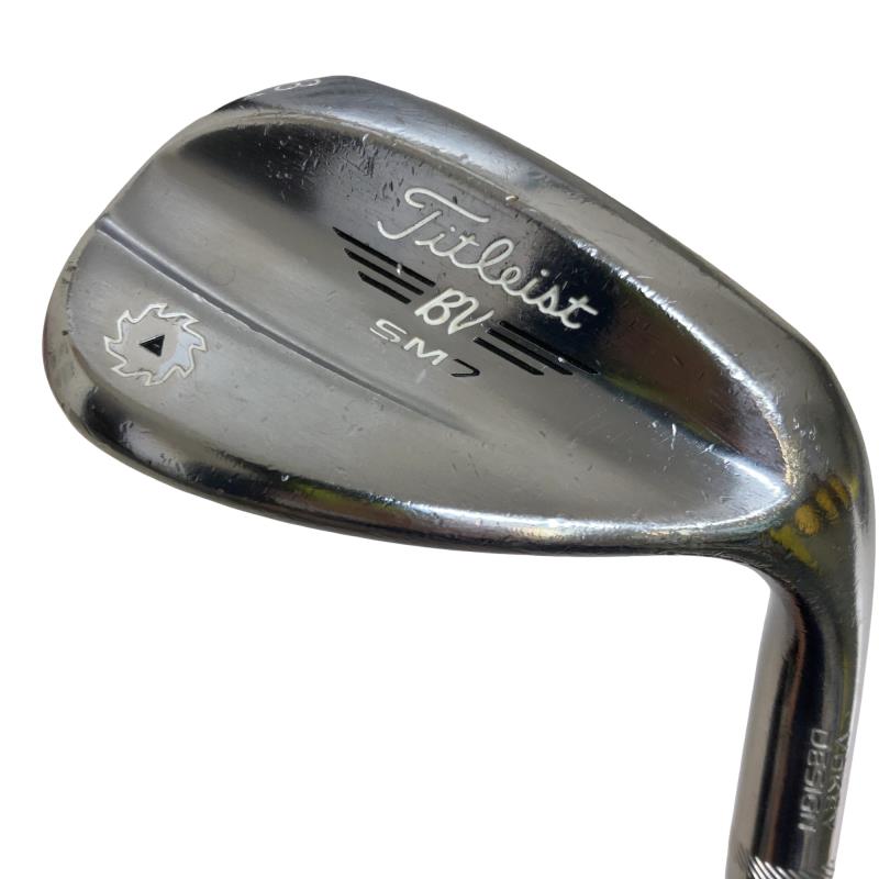 【中古】 タイトリスト VOKEY SPIN MILLED SM7 周遊旅行Cr 58°/08°M ウェッジ WG Dynamic Gold (フレックスS) メンズ 成人男性用 右利き 右用 C位置づける ゴルフ野球クラブ