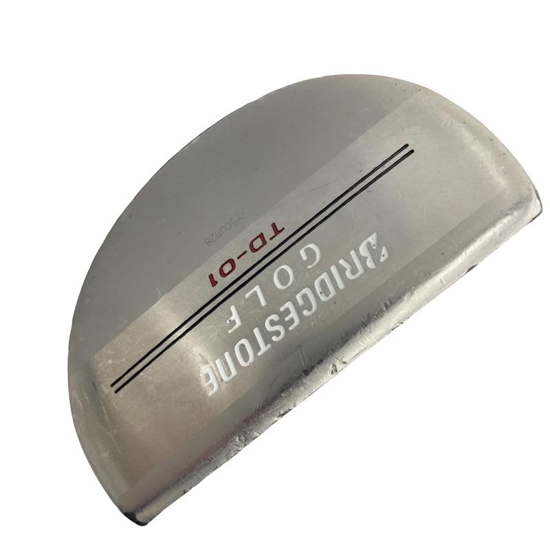 【中古】 ブリヂストン BRIDGESTONE TD-01 34in パター PT スチール写真 (フレックス余分の物) メンズ 成人男性用 右利き 右用 C位置づける ゴルフ野球クラブ