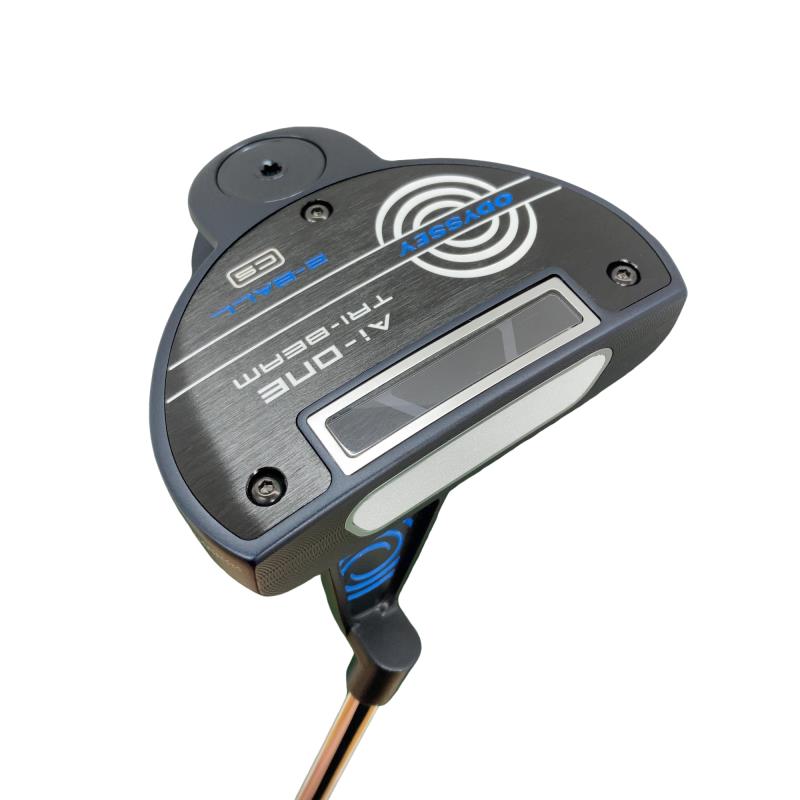 【中古】 オデッセイ Ai-ONE TRI-BEAM 2-BALL CS 34in パター PT STROKE LAB 90 スチール写真 (フレックス余分の物) メンズ 成人男性用 右利き 右用 B価値づける ゴルフ野球クラブ