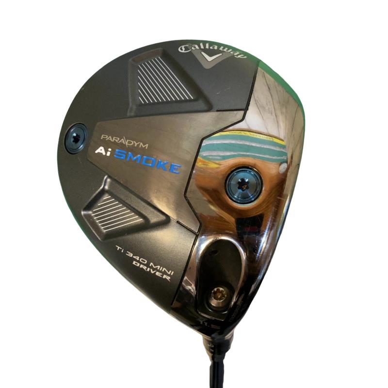 【中古】 キャロウェイ PARADYM Ai SMOKE Ti 340 MINI 11.5° ドライバー DR TENSEI 60 for CW(Ai SMOKE DR) (フレックスS) メンズ 男性用 右利き 右用 Cランク ゴルフクラブ