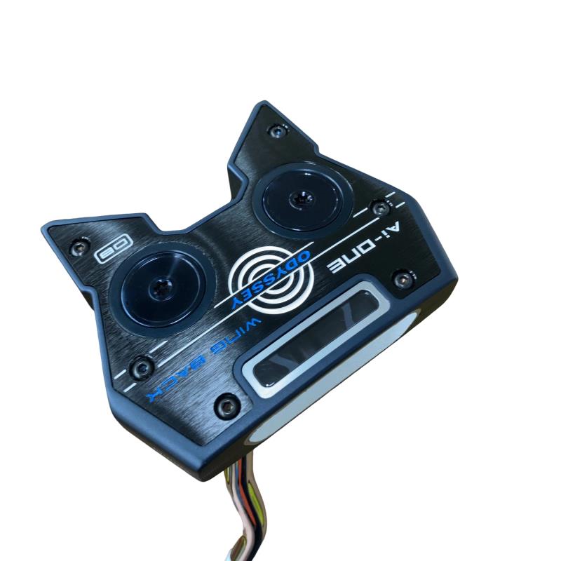 【中古】 オデッセイ Ai-ONE WING BACK DB 33in パター PT STROKE LAB 90 スチール写真 (フレックス余分の物) メンズ 成人男性用 右利き 右用 B序列付ける ゴルフ野球クラブ