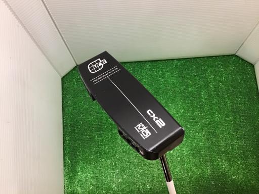 【中古】 Cure Cure CX2 オフセット(Black) 34インチ パター PT スチール (フレックスその他) メンズ 男性用 右利き 右用 Cランク ゴルフクラブ
