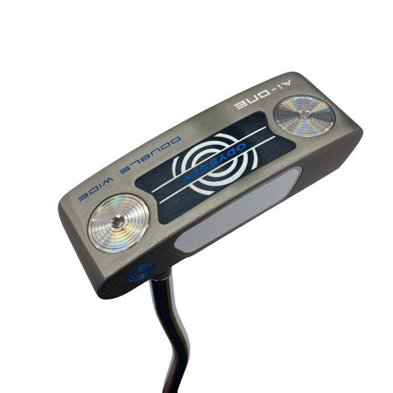 【中古】 オデッセイ Ai-ONE DOUBLE WIDE DB シルバー 34インチ パター PT STROKE LAB 90 スチール (フレックスその他) メンズ 男性用 右利き 右用 Cランク ゴルフクラブ|ゴルフパートナー 中古クラブ店