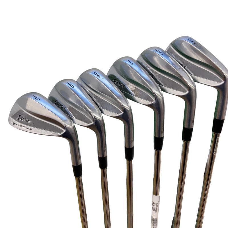 【中古】 ダンロップ SRIXON Z-FORGED 6S アイアンセット IR 純正特注シャフト (フレックスS) メンズ 男性用 右利き 右用 Cランク ゴルフクラブ|ゴルフパートナー 中古クラブ店