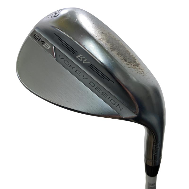 【中古】 タイトリスト VOKEY SPIN MILLED SM8 ツアークロム 58°/12°D ウェッジ WG NS PRO MODUS3 TOUR105 (フレックスS) メンズ 男性用 右利き 右用 Dランク ゴルフクラブ