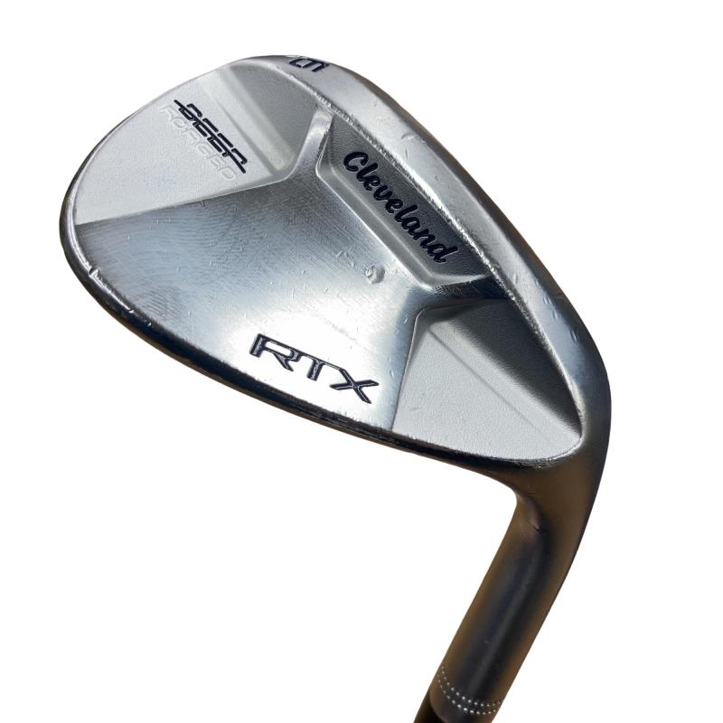 【中古】 クリーブランド Cleveland RTX DEEP FORGED 56°/12° MID ウェッジ WG Dynamic Gold (フレックスS) メンズ 男性用 右利き 右用 Cランク ゴルフクラブ