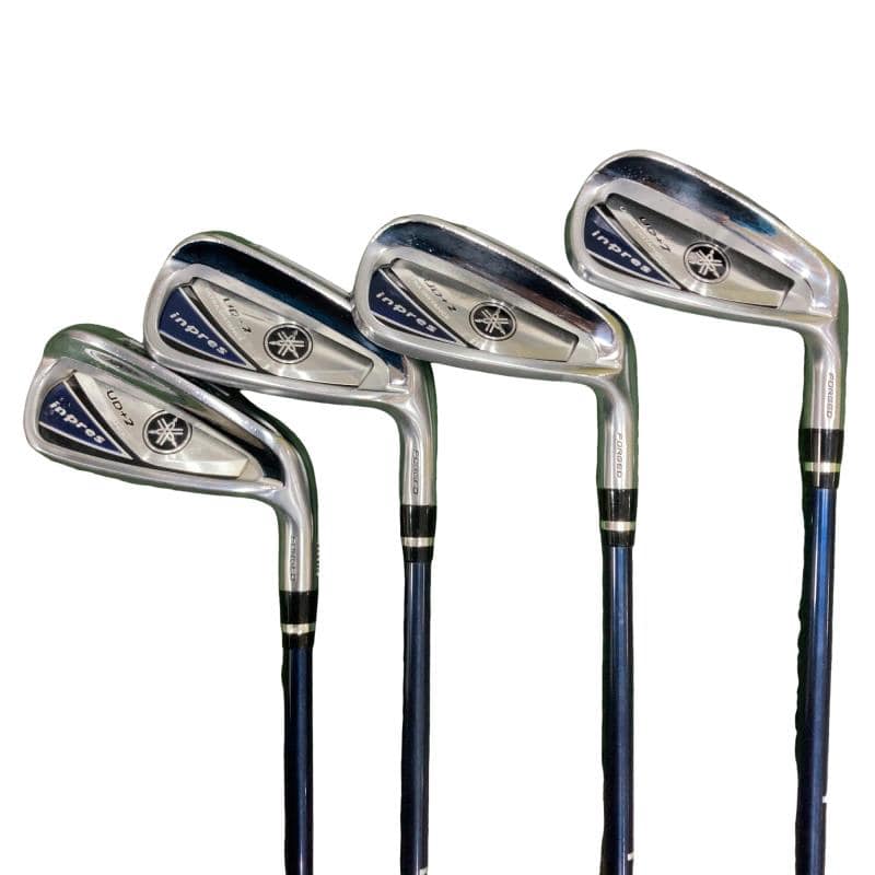 【中古】 ヤマハ inpres UD+2(2019) 4S アイアン仕掛ける IR MX-519i (フレックスR) メンズ 成人男性用 右利き 右用 C価値づける ゴルフ野球クラブ
