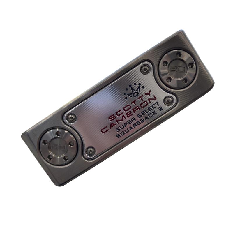 【中古】 タイトリスト SCOTTY CAMERON SUPER SELECT SQUAREBACK 2 33in パター PT スチール写真 (フレックス余分の物) メンズ 成人男性用 右利き 右用 C序列付ける ゴルフ野球クラブ