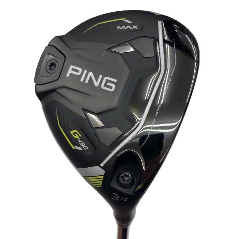 【中古】 ピン G430 MAX 3W フェアウェイウッド FW PING TOUR 2.0 BLACK 75(FW) (フレックスX) メンズ 男性用 右利き 右用 Cランク ゴルフクラブ